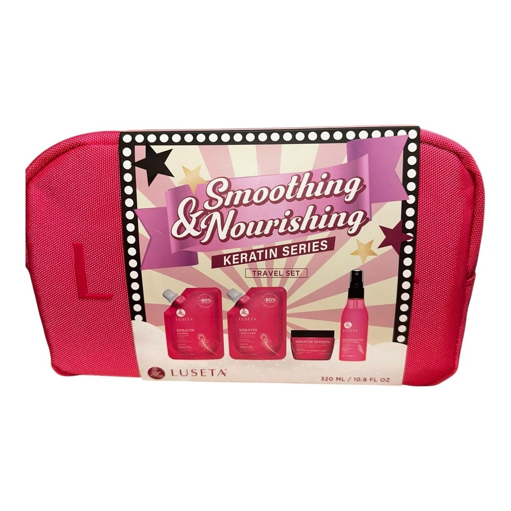 704. NEW LUSETA Smoothing & Nourishing Travel Set